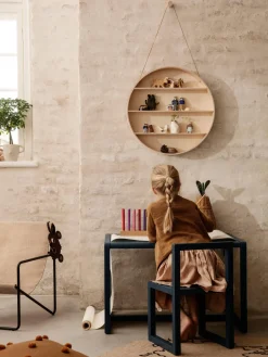 Estante de pared de madera Dorm