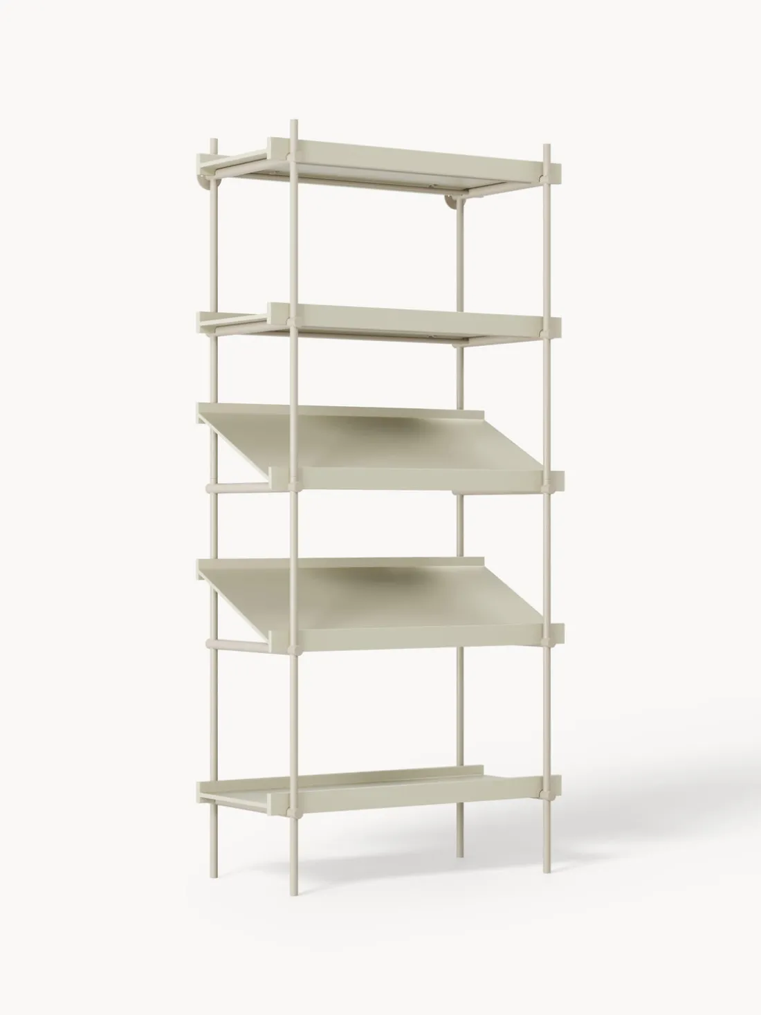 Estantería alta con marco inclinado Rio