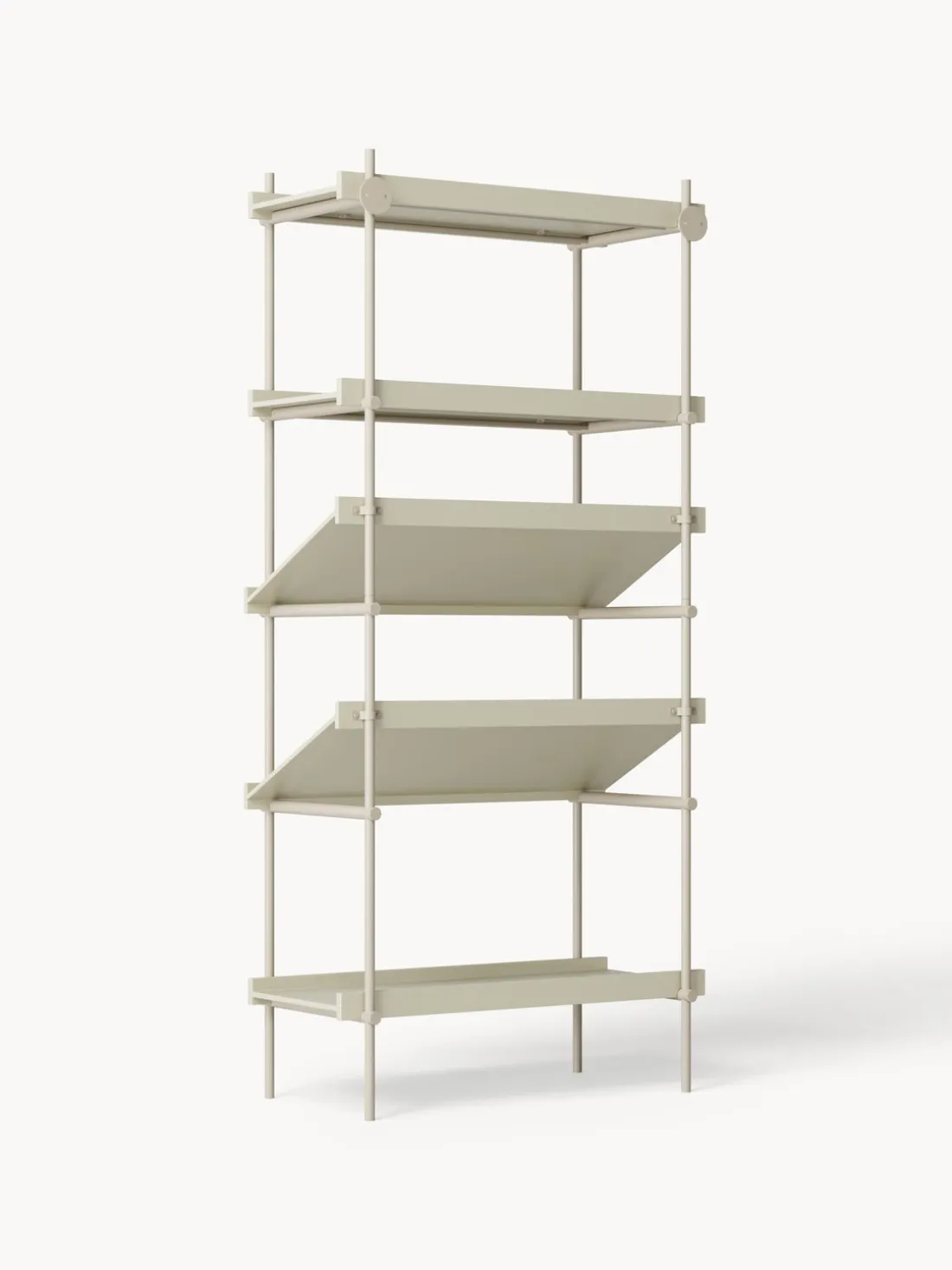 Estantería alta con marco inclinado Rio