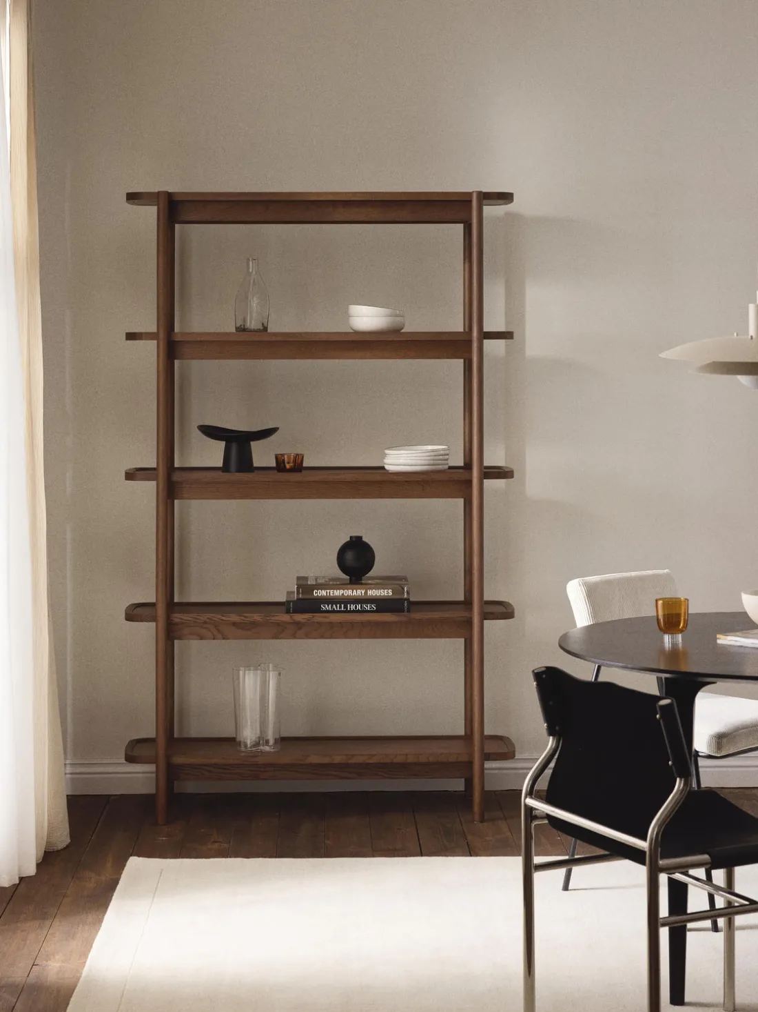 Estantería alta de madera Libby