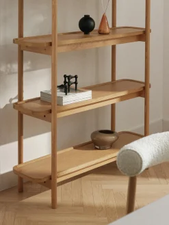 Estantería alta de madera Libby