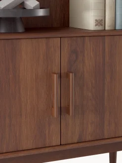 Estantería alta de madera de mango Paul