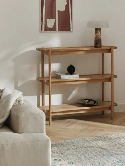 Estantería baja de madera Libby