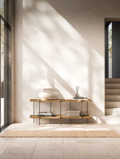 Estantería baja de madera Renee