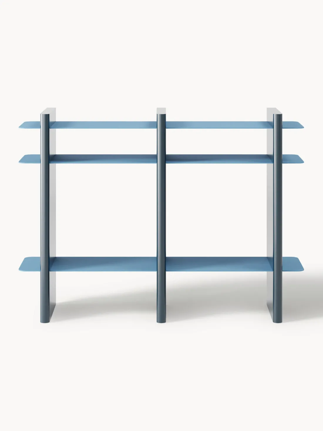 Estantería con elementos de metal Rami