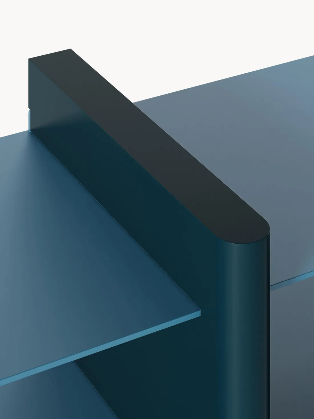 Estantería con elementos de metal Rami