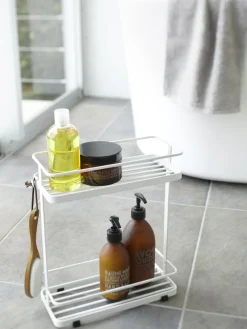 Estantería de baño con ruedas Tower