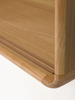 Estantería de madera de fresno Rise