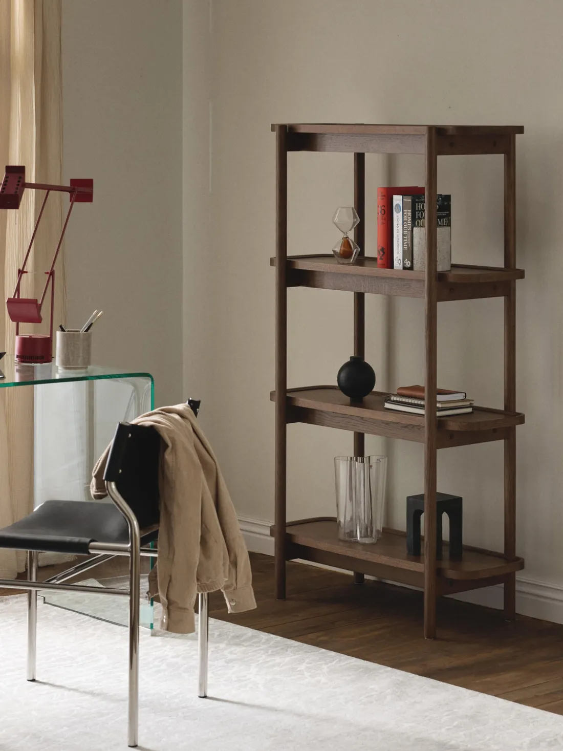 Estantería de madera Libby