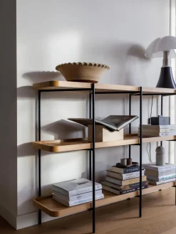 Estantería de madera Renee