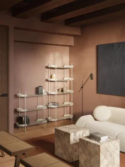 Estantería de metal alta Taru