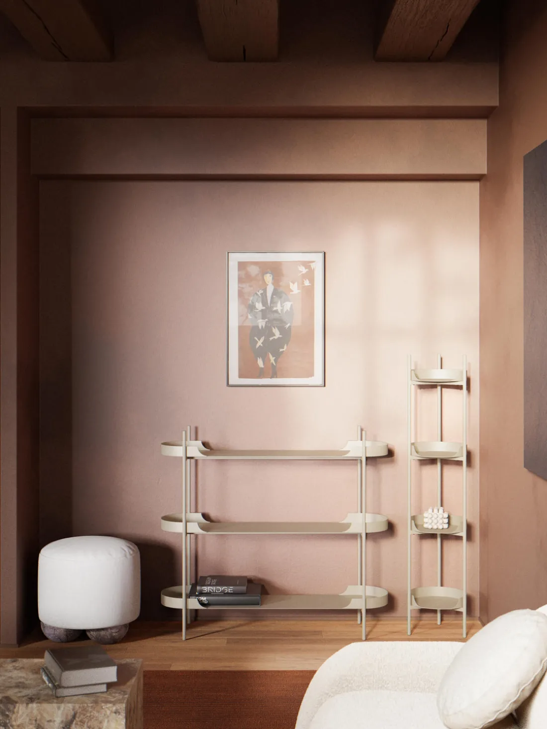 Estantería de metal Taru