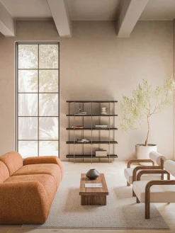 Estantería grande de madera Renne