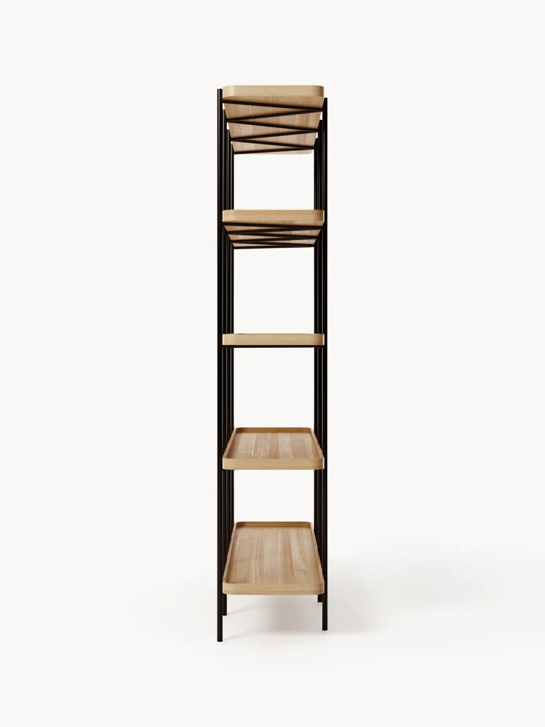 Estantería grande de madera Renne