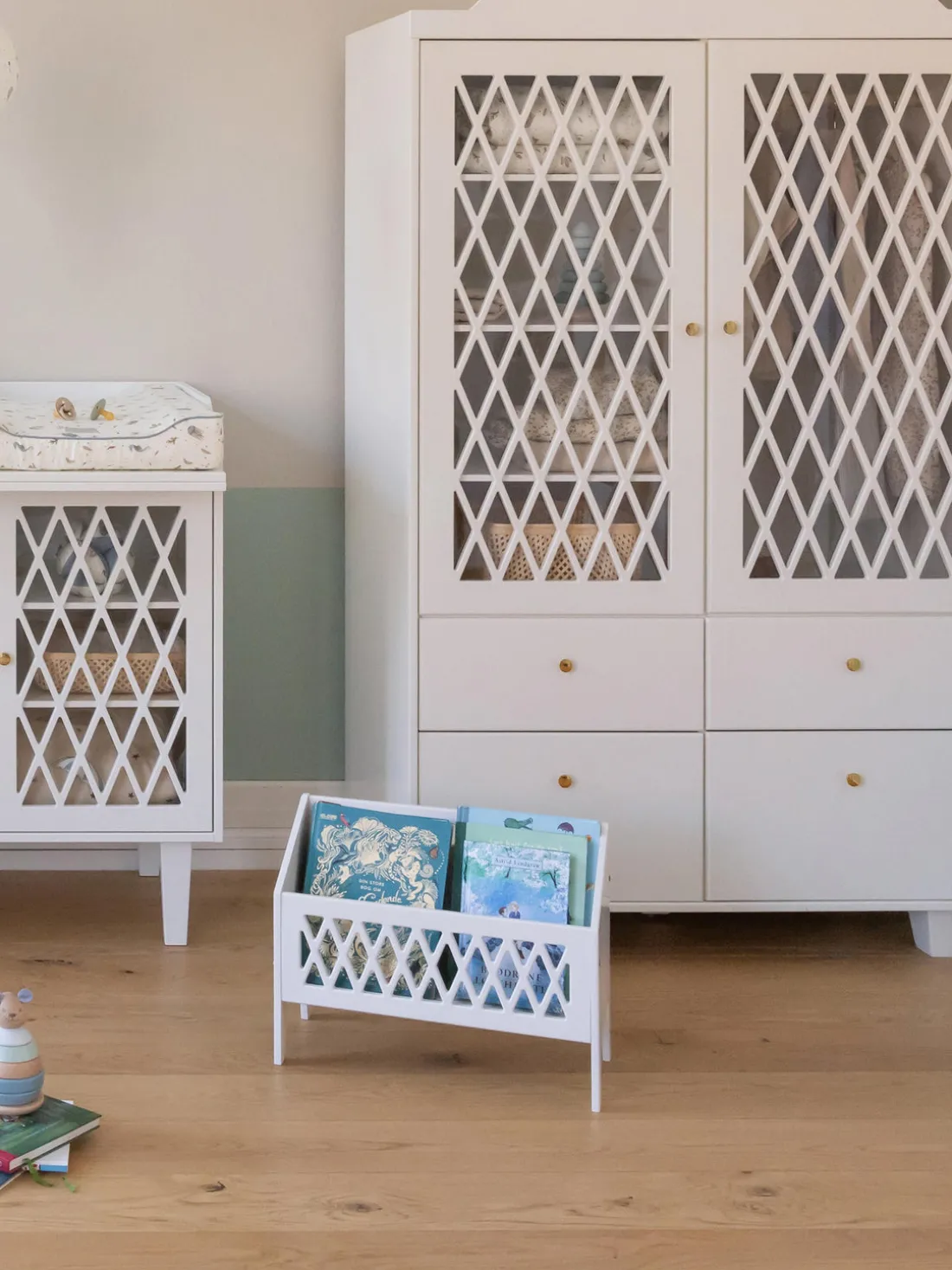 Estantería infantil artesanal Harlequin