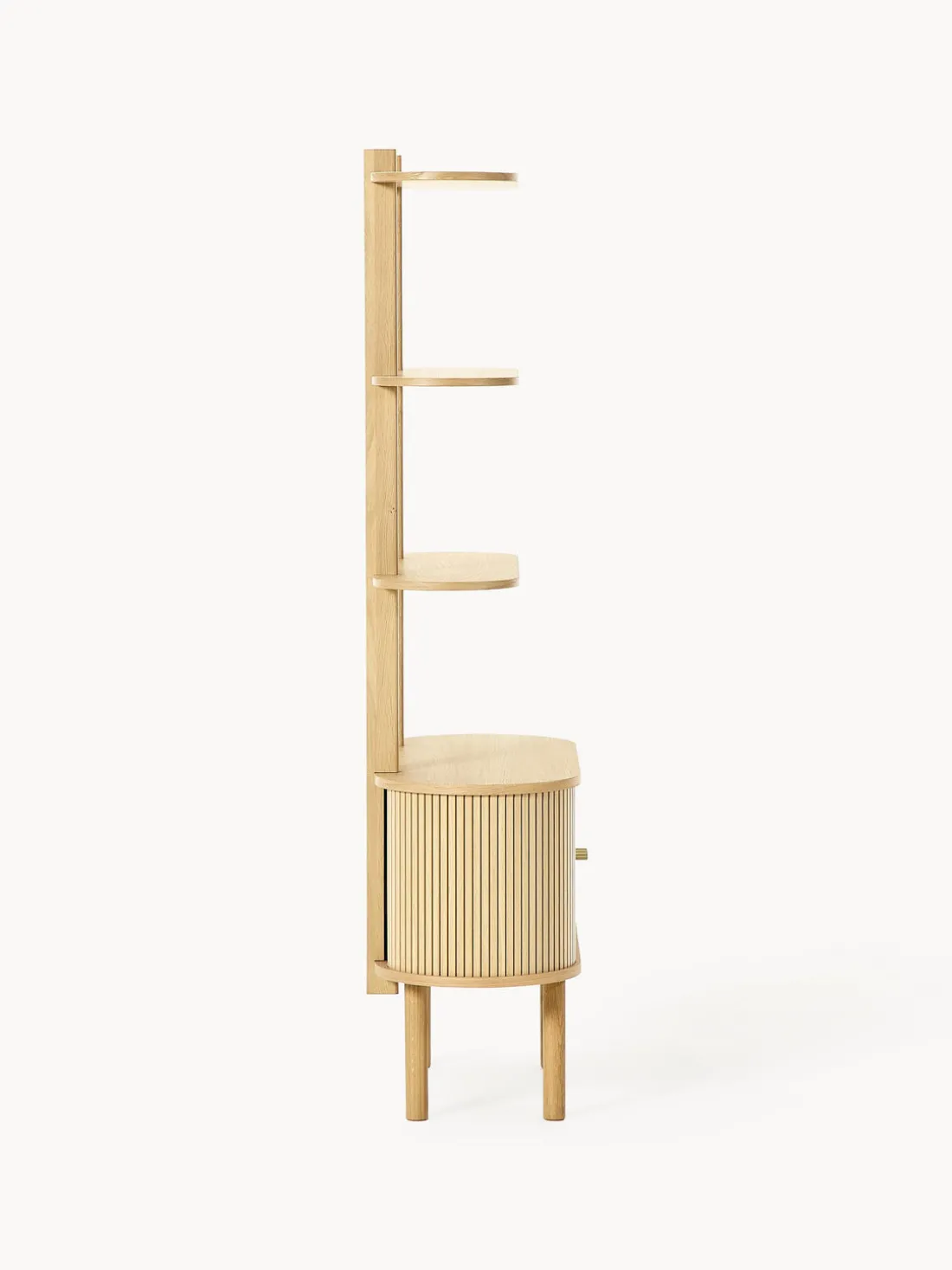 Estantería pequeña con frente acanalado Calary