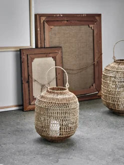 Farolillo artesanal de yute Dive