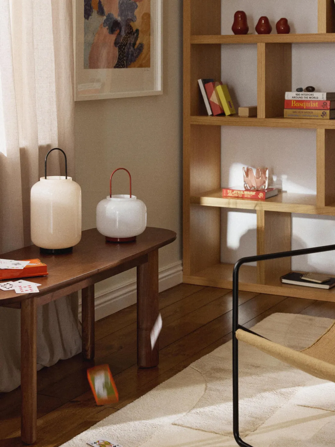 Farolillo soplado Lumino, 35 cm