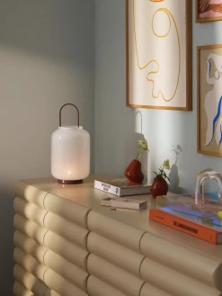 Farolillo soplado Lumino, 35 cm