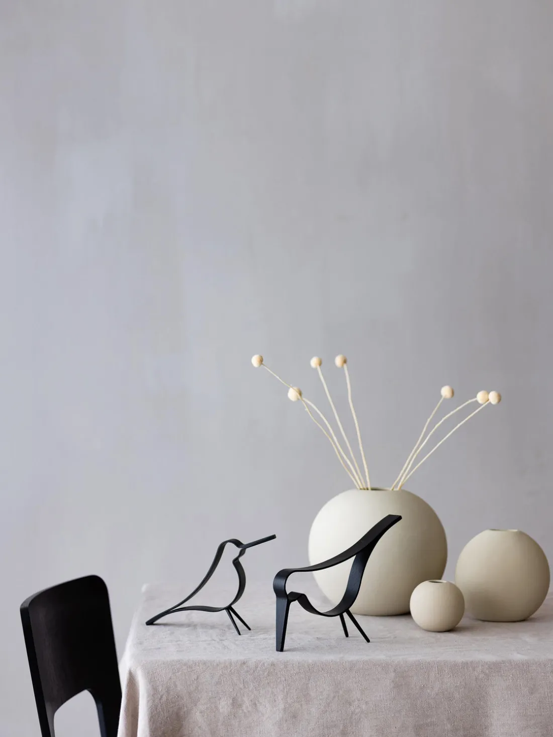 Figura decorativa artesanal pájaro Woody