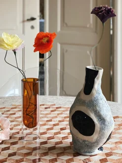 Flor artificial artesanal Peony