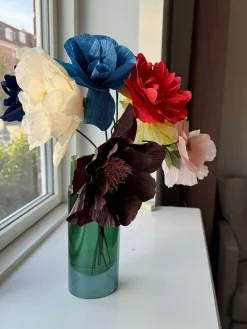 Flor artificial artesanal Windflower