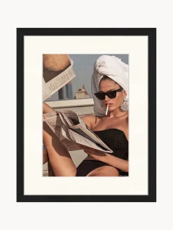 Fotografía enmarcada My Morning Paper