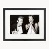 Fotografía enmarcada Pier Angeli y James Dean