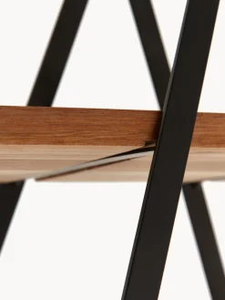 Fuente 3 pisos de madera de acacia Serve