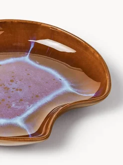 Fuente artesanal de gres Shell