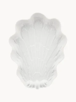 Fuente artesanal de porcelana Swan