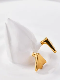 Fuente de cerámica artesanal Diving Duck