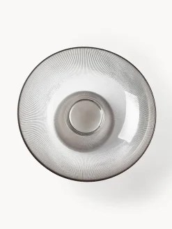 Fuente de vidrio Lija