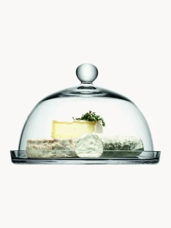 Fuente de vidrio soplado con tapa Vienna