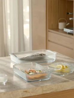 Fuente horno con relieves Pilastro