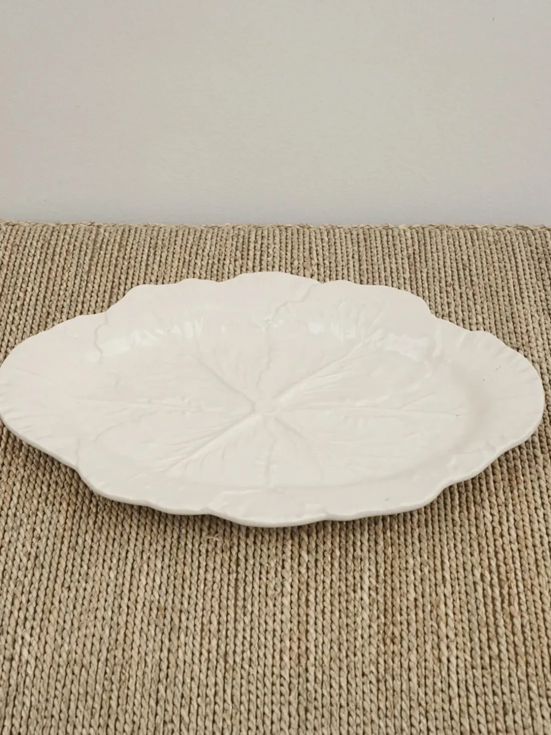 Fuente ovalada Cabbage