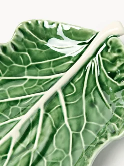 Fuente pintada a mano Cabbage