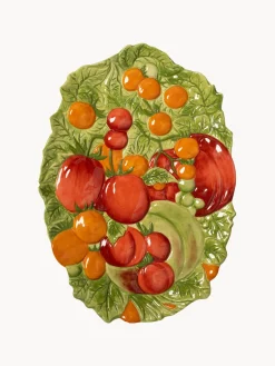 Fuente pintada a mano Legume