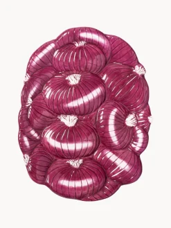 Fuente pintada a mano Legume