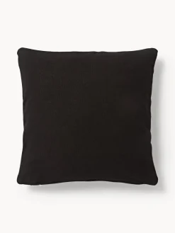 Funda de almohada artesanal de cuero Raven