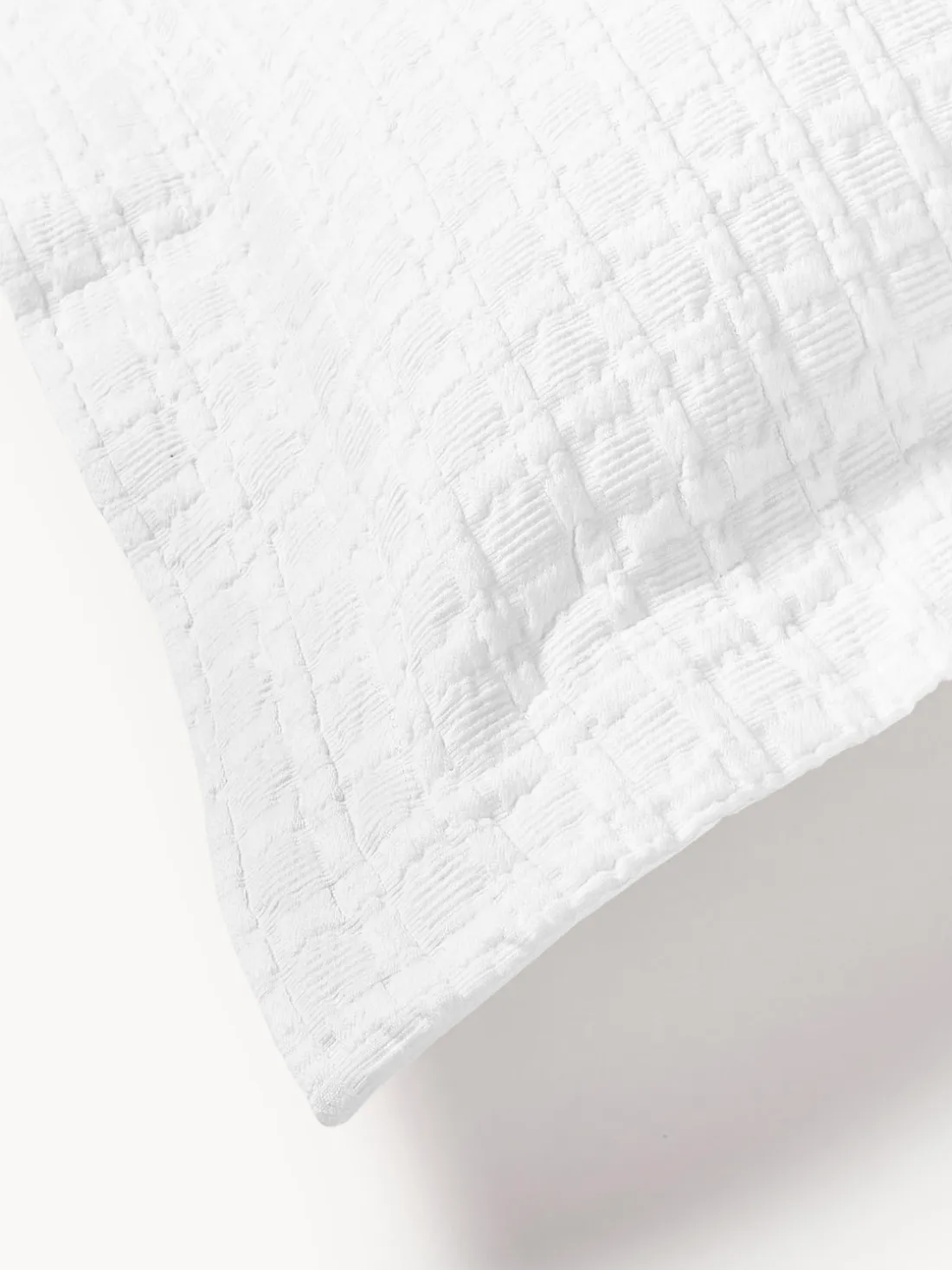 Funda de almohada con dobladillo texturizada Orville