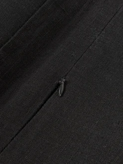 Funda de almohada de lino con dobladillo Taryn