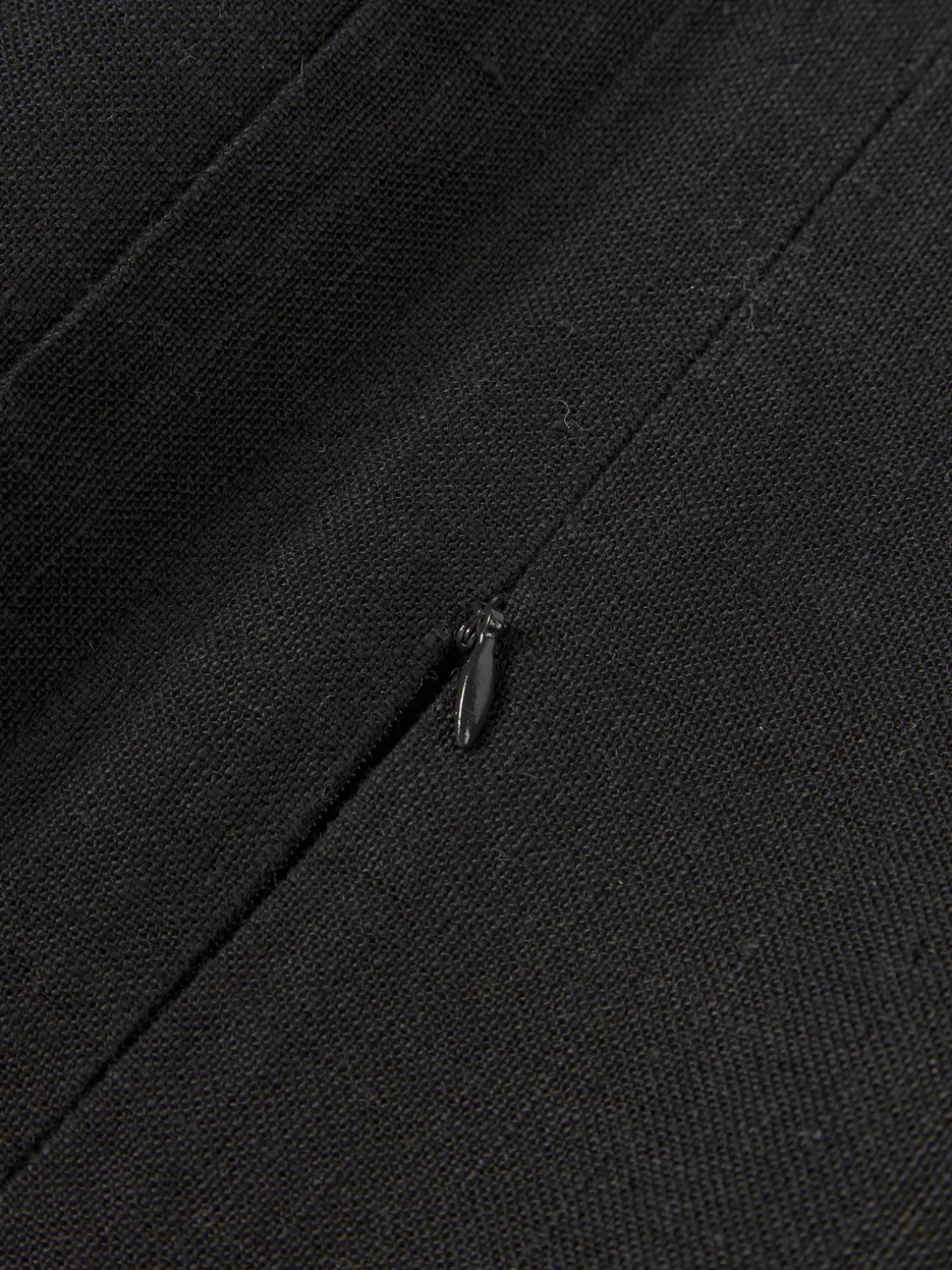 Funda de almohada de lino con dobladillo Taryn