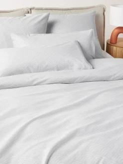 Funda de almohada estampada de algodón Milano