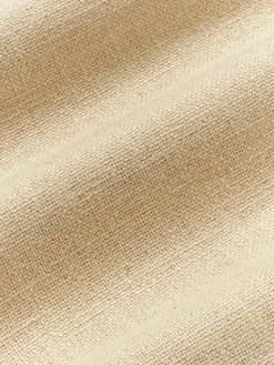 Funda de cojín artesanal con costura decorativa Terre