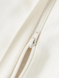 Funda de cojín artesanal con tejido capitoné Jiri