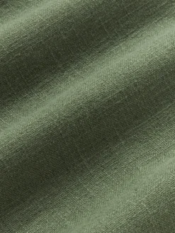 Funda de cojín artesanal con costura decorativa Terre