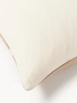 Funda de cojín artesanal con motivos geométricos Asta