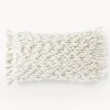 Funda de cojín artesanal de punto grueso Belen