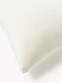 Funda de cojín artesanal de punto grueso Adyna Ow 30x50